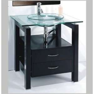  Modern Glass Vanity Set,basin,Sink,Mirror,On Sale B 059 
