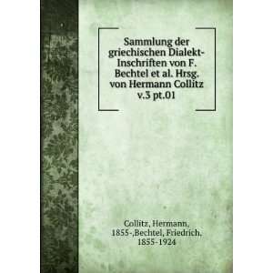   , 1855 ,Bechtel, Friedrich, 1855 1924 Collitz  Books