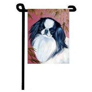 Japanese Chin Garden Flag 11 X 15 Inches