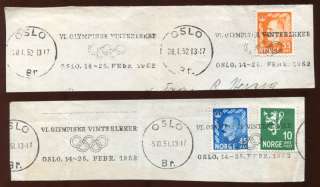 1952 WINTER OLYMPICS NORWAY  