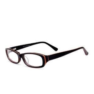  Belfort prescription eyeglasses (Black/Orange) Health 
