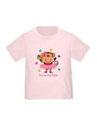 Big Sister Monkey Toddler T shirt   Shirt 3T