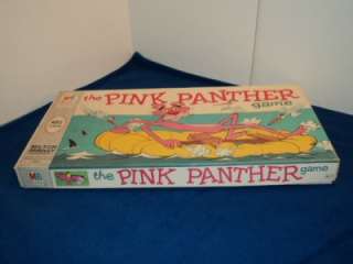 Vintage 1969 The Pink Panther Game by Milton Bradley  
