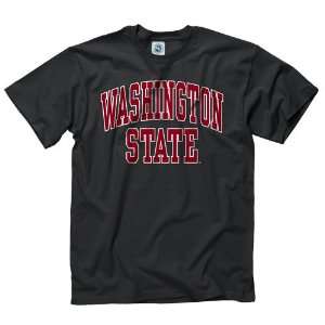  Black Arch Wsu Cougars Tee