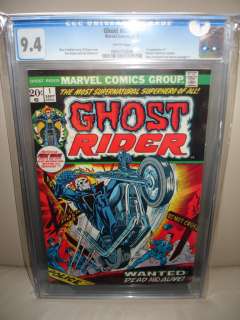Ghost Rider #1 CGC 9.4 1973 Movie Nick Cage 809 WP cm  