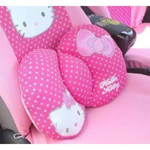 Hello Kitty Sanrio Comfortable Lumbar Back Cushion pink by H M Shop 