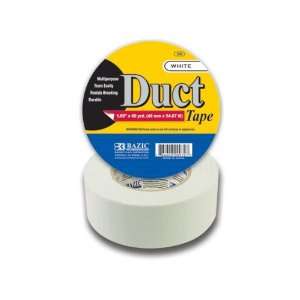  White Duct Tape   1.89 inch X 60 Yards