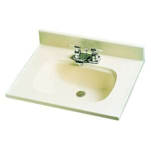  Vanity Top with Recessed Sink, White #8929 1