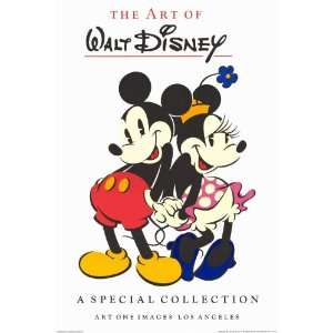   17 Inches   28cm x 44cm) (8999) Style A  (Mickey Mouse)(Mini Mouse