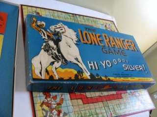 Lone Ranger Game HI Yo o o o o Silver Parker Bros 1938  