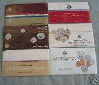 1984 1985 1986 1987 1988 1989 Mint set 84 85 86 87 88 89 US Mint Mint 