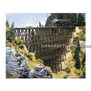  Internet Trains N Scale High Sierra Bridge Set   Timber 