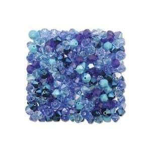  Blue Mix Swarovski Crystal Bicone Beads 5301 8mm New