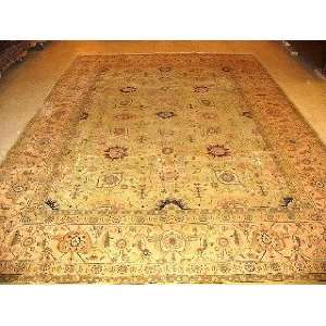  8x12 Hand Knotted Agra India Rug   810x127