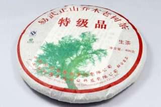 2007yr Yunnan YiWu ZhengShan Old Tree Puer Tea 400g/Cake/Raw/Uncooked 