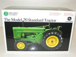 Up for sale is a 1/16 JOHN DEERE Model 70 Standard tractor, Precision 