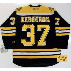  Signed Patrice Bergeron Jersey   Rbk Cup Sports 