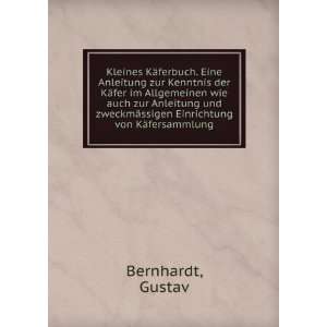   ¤ssigen Einrichtung von KÃ¤fersammlung Gustav Bernhardt Books