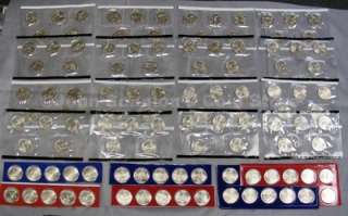 1999 2009 State, DC & Territory Quarters   112 Coins (In Mint Plastic 
