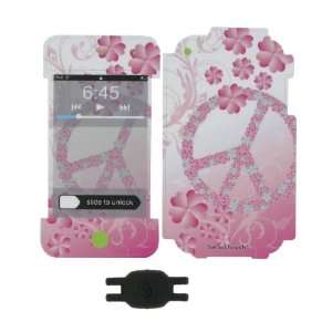  Flower Peace Design Smart Touch Shield Decal Sticker and Wallpaper 