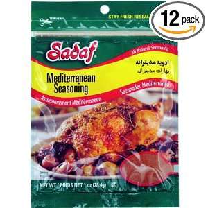 Sadaf Mediterranean Seasoning, 1 Ounce Grocery & Gourmet Food