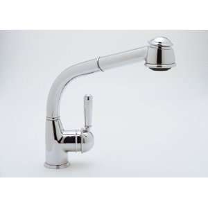   Faucet with 9 5/8 Inch Reach Long Handspray and Hose, Polished Nickel