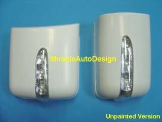 RHD Unpaint LED Mirror Covers For Mercedes W124 & W201  