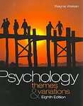Psychology Themes and Variations by Wayne Weiten (2009, Hardcover 
