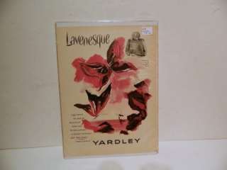 Vintage Yardley Lavenesque Perfume Fragrance Magazine Ad  