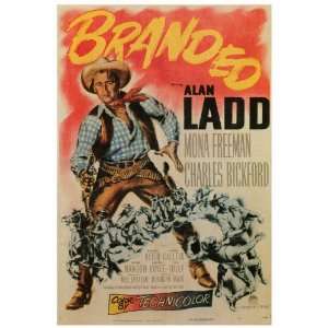  Branded (1951) 27 x 40 Movie Poster Style A