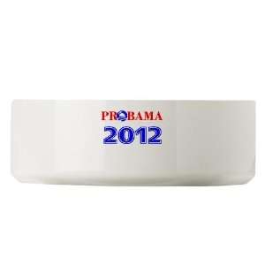  Probama 2012 Democrat Large Pet Bowl by  Pet 