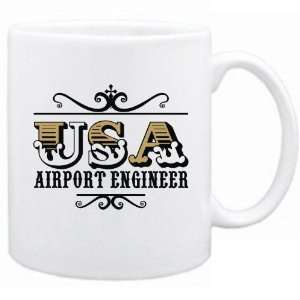  New  Usa Airport Engineer   Old Style  Mug Occupations 