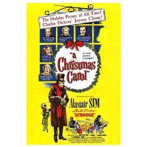  Christmas Carol Movie Poster, 26 x 39 (1951)