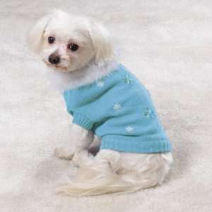  Dog Sweater   Bijou Dog Sweater   Air Blue   Large (L 