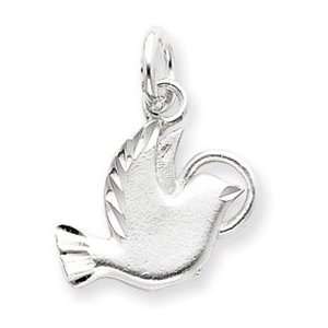  Sterling Silver Dove Charm Jewelry