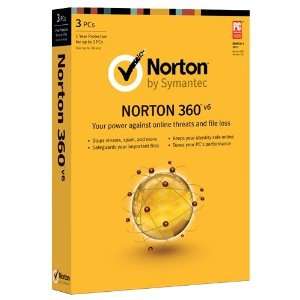  New   Symantec Corporation NORTON 360 6.0 EN 1U 3LIC MM 