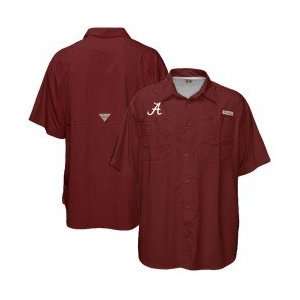 Columbia Alabama Crimson Tide Crimson Tamiami Performance Fishing 