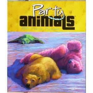   Party Animals 550 Piece Puzzle By Artist, Julia Lucich Toys & Games