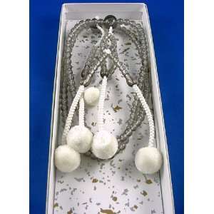  Nichiren SGI Buddhist Prayer Beads (Tea colored Crystal 