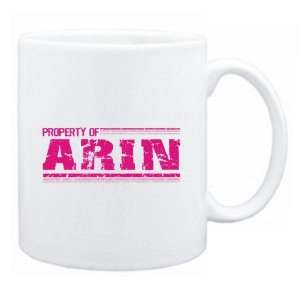  New  Property Of Arin Retro  Mug Name