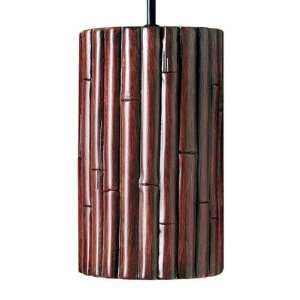  A19 PN20301 CI / PN20301 NA Bamboo One Light Pendant