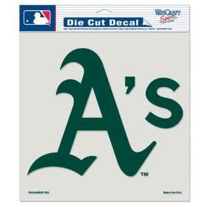  Oakland Athletics As 8x8 Die Cut Full Color Decal Made in 