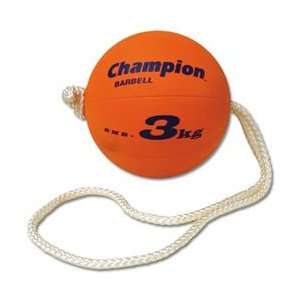 kg Medicine Ball with Rope (EA) 