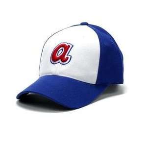  Atlanta Braves 1972 80 Cooperstown Fitted Cap   Royal 
