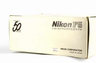 Nikon F5 Film SLR Camera 50th Anniversay Model *EX+*  