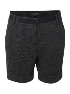 Pied A Terre Tweed Shorts In Grey  