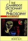 The Cambridge Dictionary of Philosophy, (0521637228), Robert Audi 