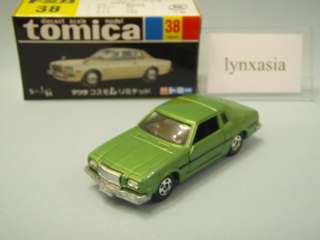 Tomica Vintage Mazda Cosmo L Limited #38 1978 Catalog  