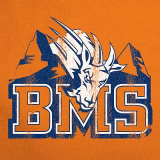 BMS Blue Mountain State Football Vintage Team The Goats TV Series T 