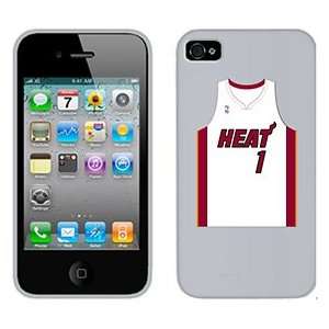  Chris Bosh jersey on AT&T iPhone 4 Case by Coveroo  